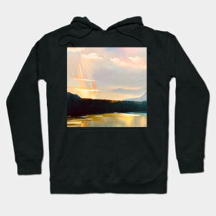 Sunset at the Lake Hoodie